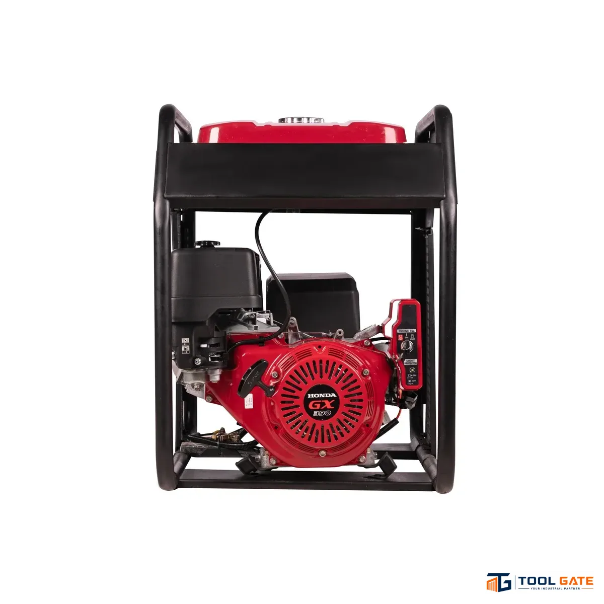 ماكينة لحام ومولد برافا 200 أمبير 7 ك.ف.أ بمحرك هوندا GX390 BR 250 AWS
