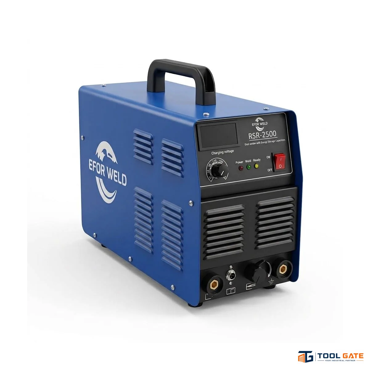 ماكينة لحام مسمار ستد RSR-2500 بقدرة دخل 4.5 KVA للحام المسامير المعدنية بسرعة وكفاءة EFORWELD مكونات تركية
