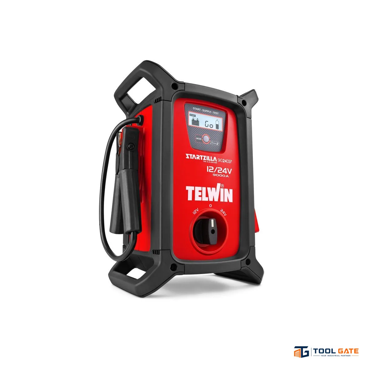 تونجر باور بانك شحن وتقويم مارش 12 / 24 فولت تيلون ايطالي  Telwin STARTZILLA 9024 XT – Professional 12/24V Lithium Jump Starter 9000A