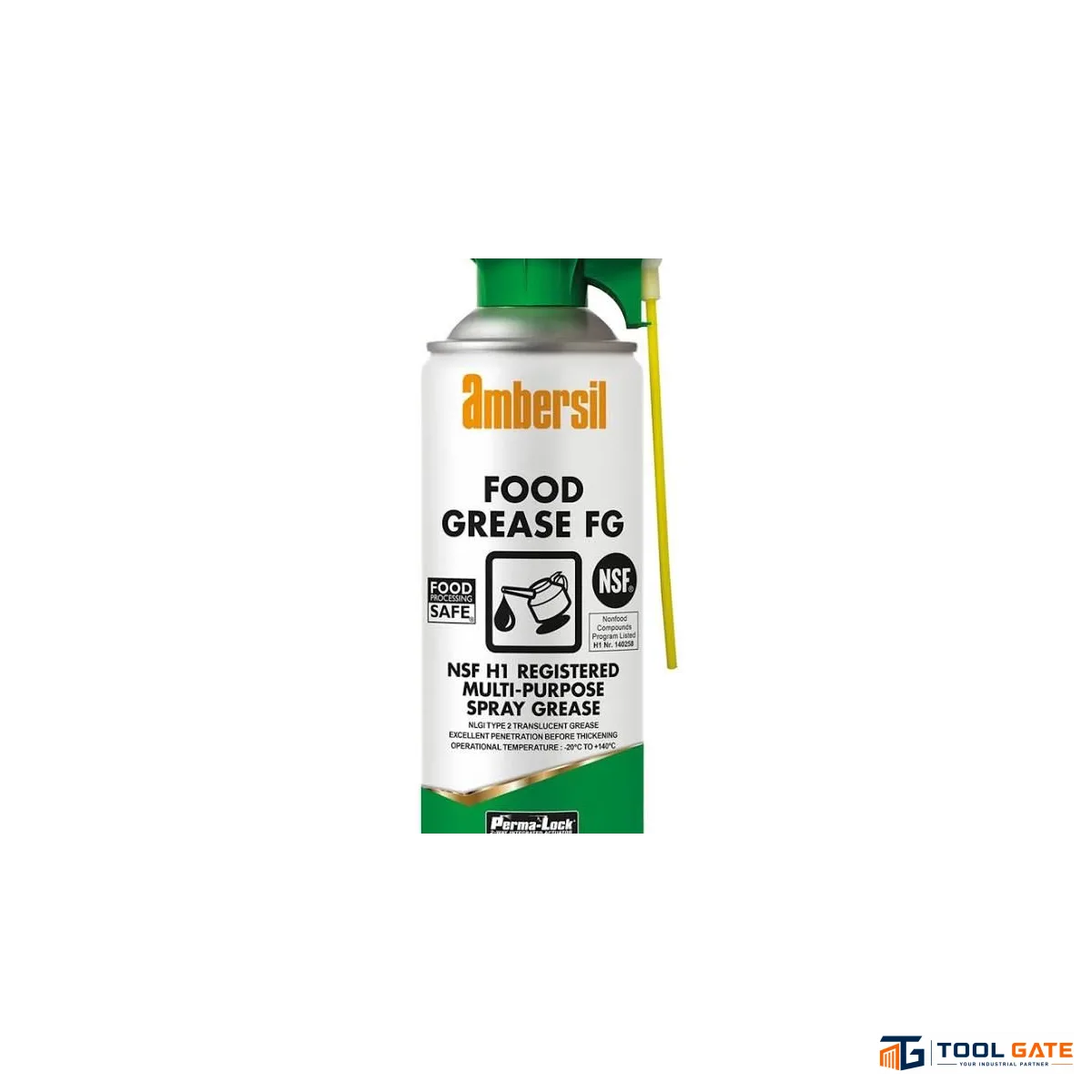 شحم تشحيم متعدد الاستخدامات للصناعات الغذائية AMBERSIL Food Grease FG Perma-Lock