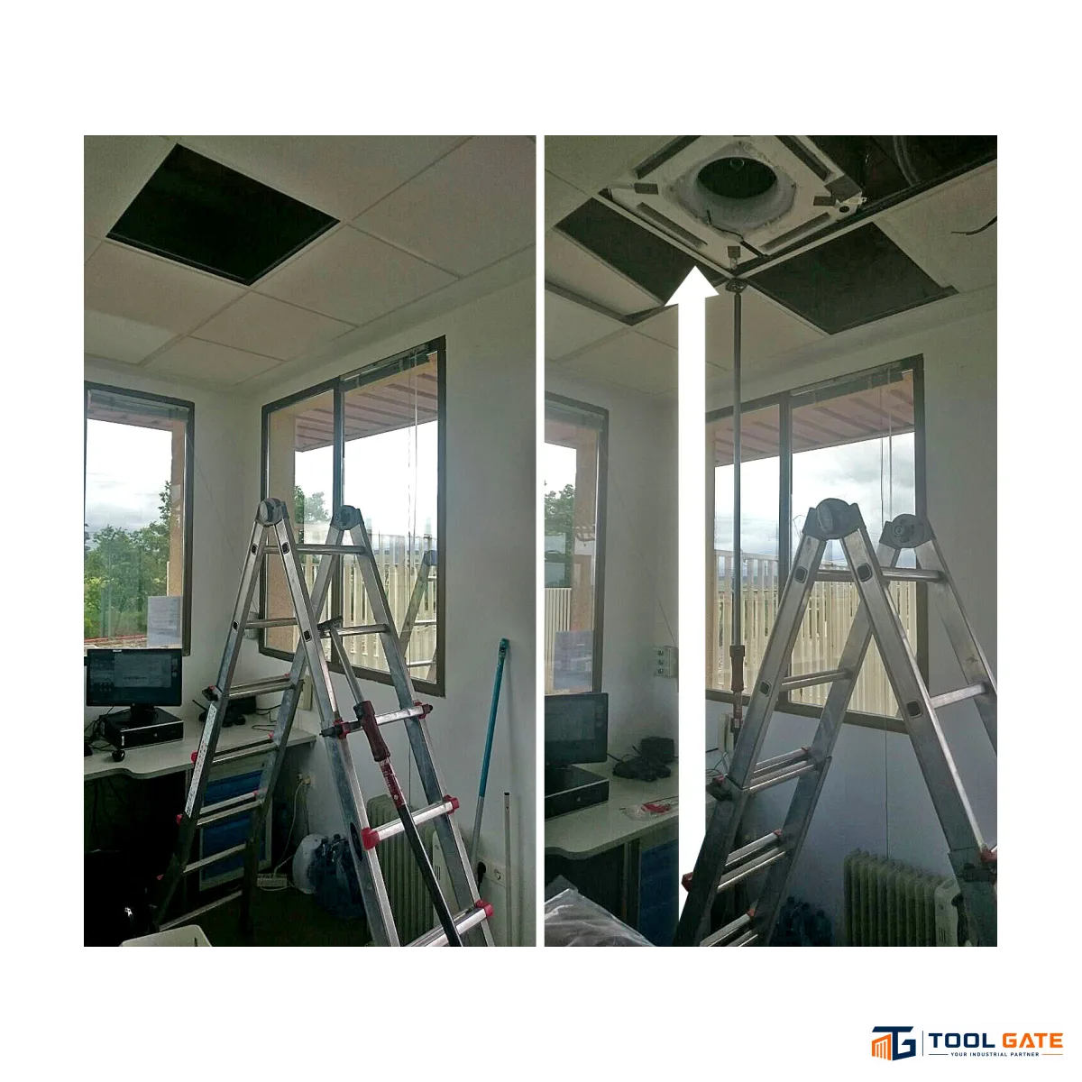 يد مساعدة تلسكوبية PIHER MAXIProp P3 Telescopic Support Prop بطول قابل للضبط من 155 إلى 290 سم – موديل 30012