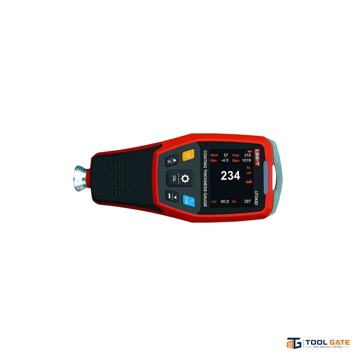 جهاز قياس سمك الدهان والطلاء UNI-T UT343D حتى 1250 ميكرومتر
