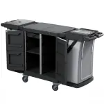 ترولي خدمة داخلية فندقية احترافي صناعة ايطالية TWT OPERA 5.4 R Housekeeping Trolley – 2×120L Waste Bag Holders