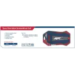 طقم مفكات إلكترونيات توريكس 7 قطع عادة وصليبة 2 لون APT AH147078-7B