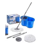 جردل تنظيف مزود بعصارة وممسحة Mop تركي ماركة HUNTER موديل SMS16LM