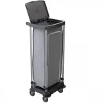 تروللي جمع غسيل فندقي ايطالي TWT OPERA 12.7 R Tower Hotel Laundry Bag Trolley – 200L Vertical Laundry Bag