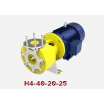 طلمبة نقل أحماض وكيماويات 4 حصان Acid & Chemical Transfer Centrifugal Pump PU-TECH H4-40-20-25