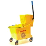 ترولي نظافة ChaoBao B-040D سعة 32 لتر بعصارة مفردة