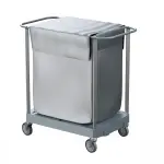 ترولي جمع غسيل فندقي سعة 260 لتر TWT OPERA 10.5 Hotel Laundry Bag Trolley