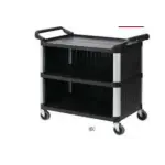ترولي خدمة غرف 3 رف 3-Shelf Service Trolley صيني لون اسود