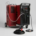 ماكينة لحام تيلون ايطالي 250 امبير ارجون تبريد مياة متحركة بعجل Telwin SuperTIG 250 AC/DC RA