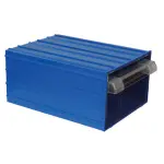 أدراج بلاستيك رقم 55 أزرق 126×302×212 مم مانو صناعي تركي MK-55
