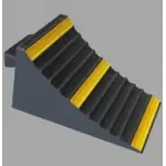 مصد متحرك 1 متر × 22 × 13 سم