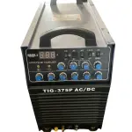ماكينة لحام أرجون TIG AC/DC Pulse 375 أمبير تبريد مياه للحام الألومنيوم مع مبرد مياه مكونات يابانية  MAKUTEA TIG-375P AC/DC